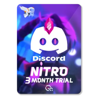 Discord Nitro (3 Months Trial)