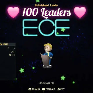 100 Leader Bobbleheads