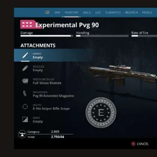 Experimental Pvg 90 (Attachments Included)