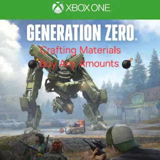 Generation Zero Crafting Materials (Buy Any Amount)