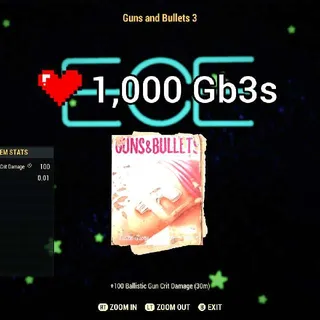 1000 Guns and Bullets 3