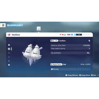 🌟6 IVs Shiny Alpha Battle Ready Vanilluxe | Pokémon Legends: Z-A🌟