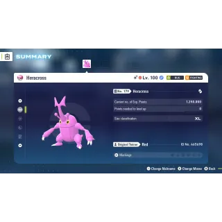 🌟6 IVs Shiny Alpha Battle Ready Heracross | Pokémon Legends: Z-A🌟