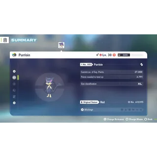 🌟6 IVs Shiny Alpha Purrloin | Pokémon Legends: Z-A| Mega Dimension DLC🌟