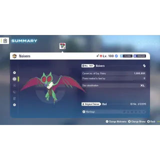 🌟6 IVs Shiny Alpha Battle Ready Noivern| Pokémon Legends: Z-A🌟