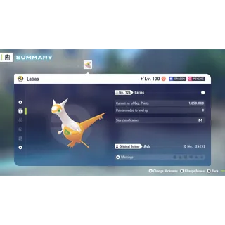 🌟6 IVs Shiny Battle Ready Latias | Pokémon Legends: Z-A🌟New HOME Releases