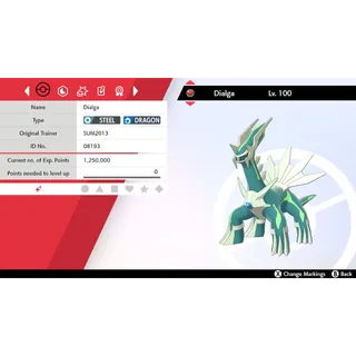 🌟2013 Shiny Dialga Event | Pokémon Sword & Shield🌟Untouched
