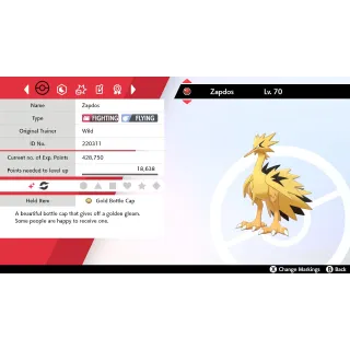 🌟2022 Shiny Galarian Zapdos Event| Pokémon Sword & Shield🌟Untouched