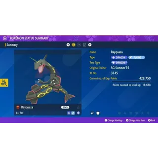 🌟2015 Shiny Rayquaza Event | Pokémon Scarlet & Violet🌟
