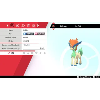 🌟2025 Shiny HOME Keldeo Event| Pokémon Sword & Shield🌟Untouched