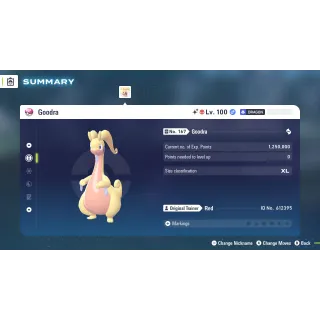 🌟6 IVs Shiny Alpha Battle Ready Goodra| Pokémon Legends: Z-A🌟