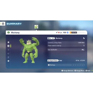 🌟6 IVs Shiny Alpha Battle Ready Machamp | Pokémon Legends: Z-A🌟