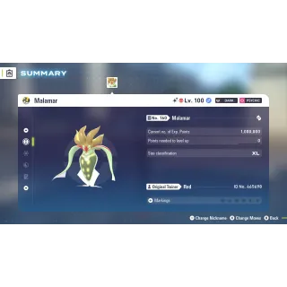 🌟6 IVs Shiny Alpha Battle Ready Malamar | Pokémon Legends: Z-A🌟