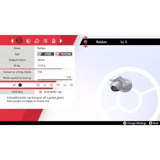 🌟2014 Shiny Steven Beldum Event| Pokémon Sword & Shield🌟Untouched