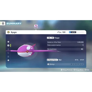 🌟6 IVs Shiny Kyogre | Pokémon Legends: Z-A🌟New HOME Releases