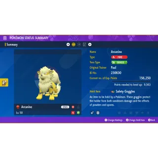 🌟2023 NA Champion Shiny Paul's Arcanine Event | Pokémon Scarlet & Violet | Untouched🌟