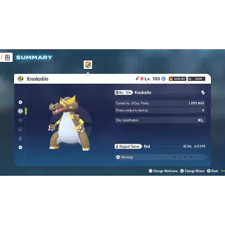 🌟6 IVs Shiny Alpha Battle Ready Krookodile | Pokémon Legends: Z-A🌟