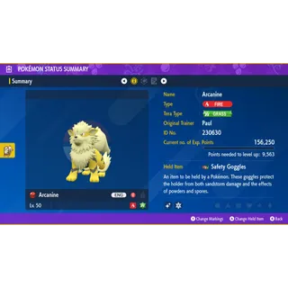 🌟2023 NA Champion Shiny Paul's Arcanine Event | Pokémon Scarlet & Violet | Untouched🌟