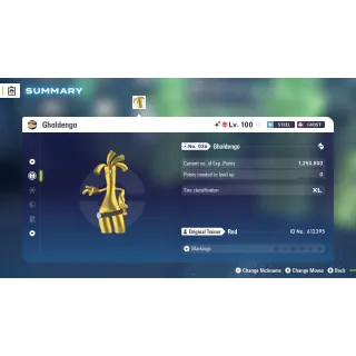 🌟6 IVs Shiny Alpha Battle Ready Gholdengo | Pokémon Legends: Z-A | Mega Dimension DLC🌟