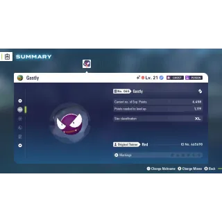 🌟6 IVs Shiny Alpha Gastly | Pokémon Legends: Z-A🌟