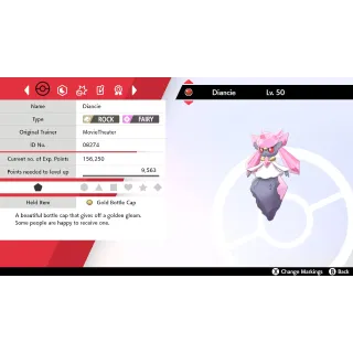 2014 MovieTheater Diancie Event | Pokémon Sword & Shield | Untouched