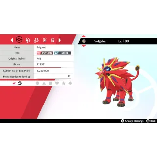 🌟6 IVs Shiny Solgaleo | Pokémon Sword & Shield🌟