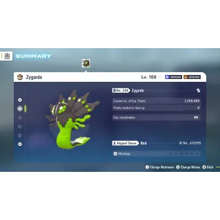 🐉6 IVs Non-Shiny Battle Ready Zygarde| Pokémon Legends: Z-A🐉