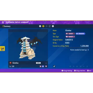 🌟2013 Shiny Giratina Event| Pokémon Scarlet & Violet🌟Untouched