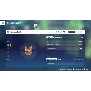 🌟6 IVs Shiny Alpha Gimmighoul | Pokémon Legends: Z-A| Mega Dimension DLC🌟