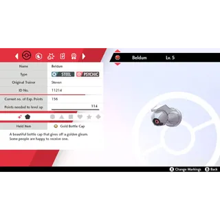 🌟2014 Shiny Steven Beldum Event| Pokémon Sword & Shield🌟Untouched