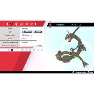 🌟2015 Shiny Rayquaza Event | Pokémon Sword & Shield | Untouched🌟