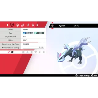 🌟6 IVs Shiny Kyurem | Pokémon Sword & Shield🌟