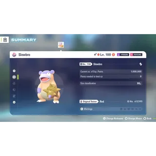 🌟6 IVs Shiny Alpha Battle Ready Galarian Slowbro | Pokémon Legends: Z-A | Mega Dimension DLC🌟