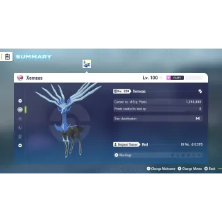 💗6 IVs Non-Shiny Battle Ready Xerneas | Pokémon Legends: Z-A💗