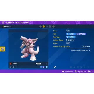  🌟2013 Shiny Palkia Event| Pokémon Scarlet & Violet🌟Untouched