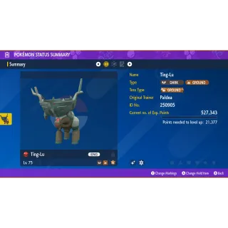 🌟Shiny Ting-Lu Tera Raid Event | Pokémon Scarlet & Violet | Untouched🌟