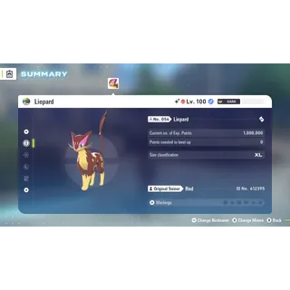 🌟6 IVs Shiny Alpha Battle Ready Liepard | Pokémon Legends: Z-A | Mega Dimension DLC🌟