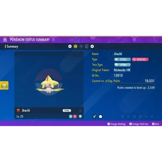 🌟2015 Nintendo HK Shiny Jirachi Event | Pokémon Scarlet & Violet🌟