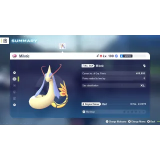 🌟6 IVs Shiny Alpha Battle Ready Milotic | Pokémon Legends: Z-A | Mega Dimension DLC🌟
