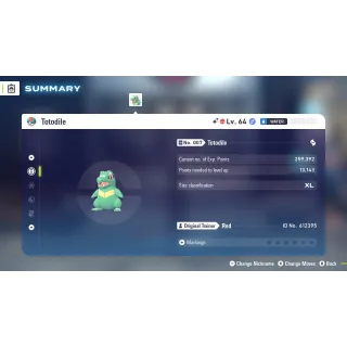 🌟6 IVs Shiny Alpha Totodile | Pokémon Legends: Z-A🌟