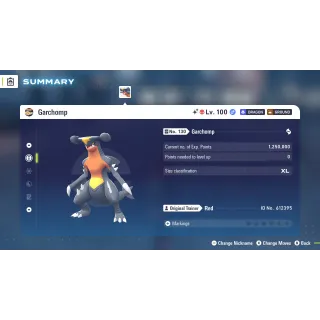 🌟6 IVs Shiny Alpha Battle Ready Garchomp | Pokémon Legends: Z-A🌟