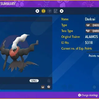 2008 ALAMOS Darkrai Event | Pokémon Scarlet & Violet | Untouched