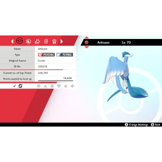 🌟2022 Shiny Galarian Articuno Event| Pokémon Sword & Shied🌟Untouched