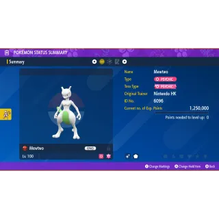 🌟2016 Nintendo HK Shiny Mewtwo Event | Pokémon Scarlet & Violet🌟