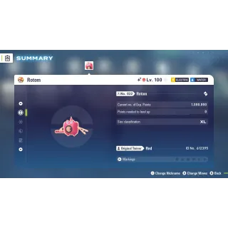 🌟6 IVs Shiny Alpha Battle Ready Wash Rotom | Pokémon Legends: Z-A | Mega Dimension DLC🌟