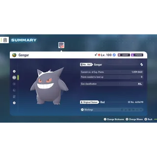🌟6 IVs Shiny Alpha Battle Ready Gengar | Pokémon Legends: Z-A🌟