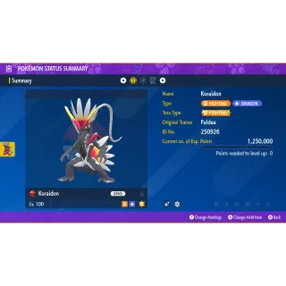 🌟2025 GameStop Shiny Koraidon Event | Pokémon Scarlet & Violet | Untouched🌟