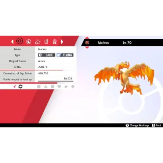 🌟2022 Shiny Galarian Moltres Event| Pokémon Sword & Shied🌟Untouched