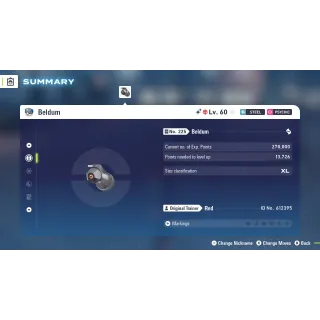 🌟6 IVs Shiny Alpha Beldum | Pokémon Legends: Z-A🌟