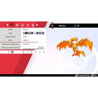 🌟2022 Shiny Galarian Moltres Event| Pokémon Sword & Shield🌟Untouched